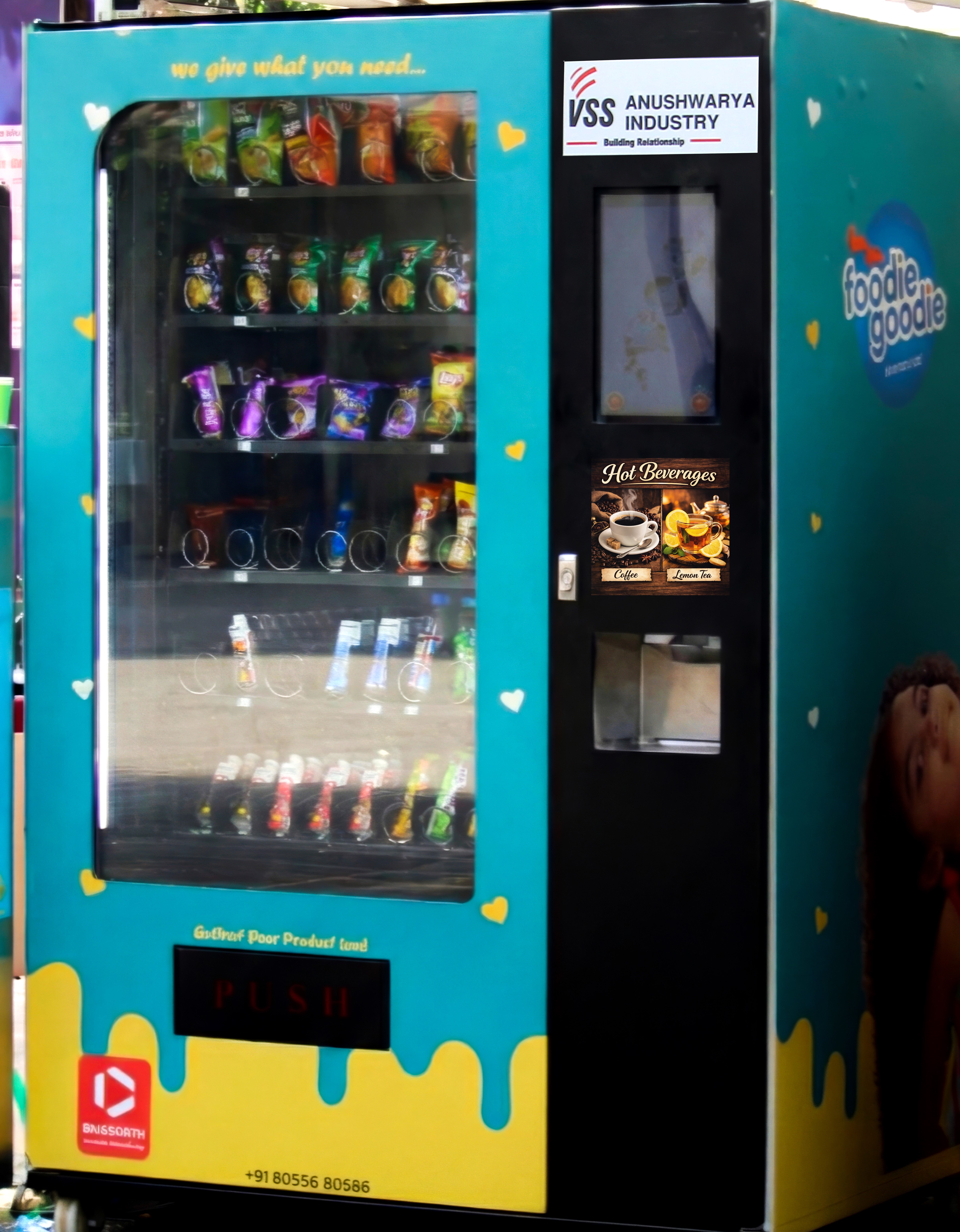 Refrigerated Vending Machine